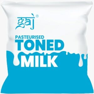 Gaj Pasteurised toned milk Packet
